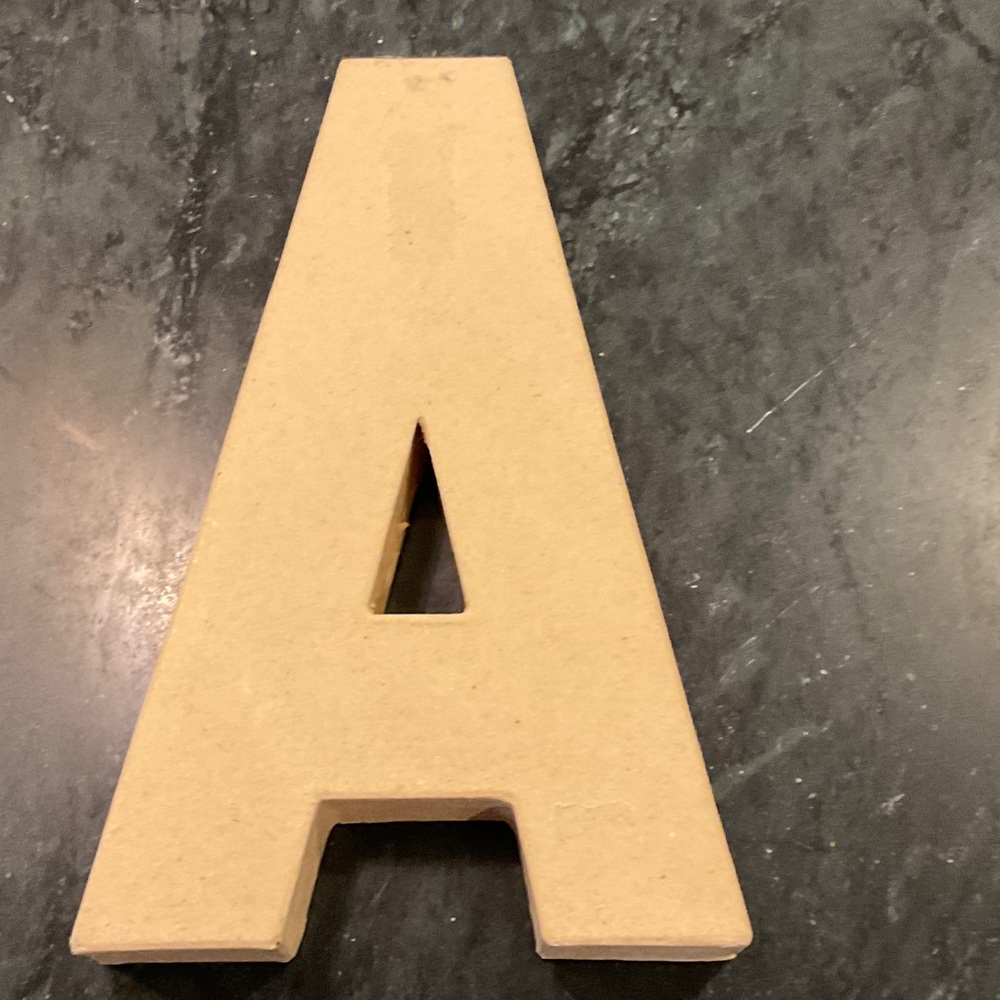 Decorative Letter Wall Art Set - Mixed Metal & Wood Letters - Picture 7 of 9